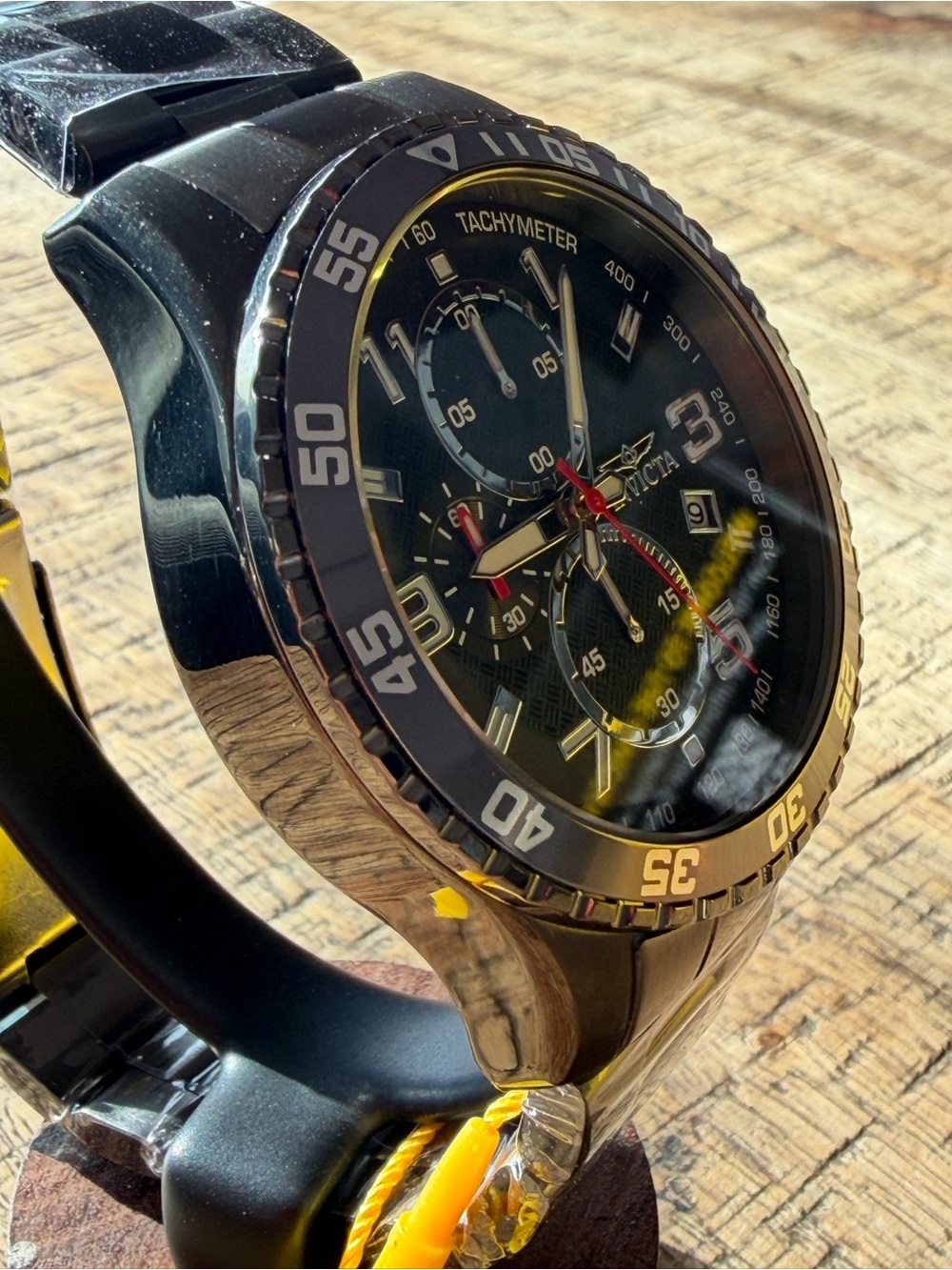 New Invicta Specialty Mach Gala Gunmetal Chronograph Watch 48mm - Picture 3 of 7